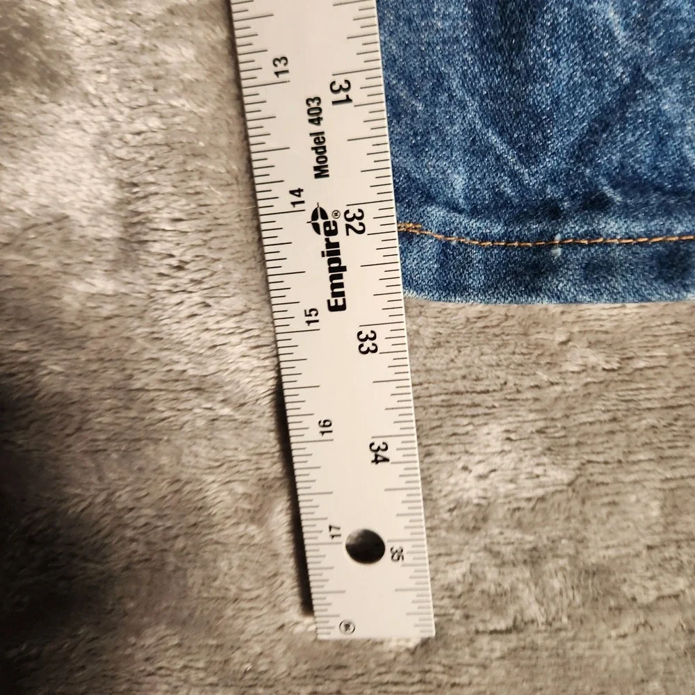 Vintage Wrangler Jeans Men's 40X32 Blue Excellent 13MWZ Cowboy Cut Made in USA - Picture 4 of 11